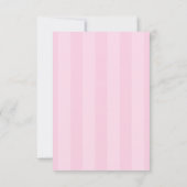 キンセエレガントニェラフローラブーケ | ピンクと白 セーブザデート (裏面)