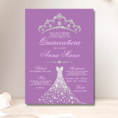 キンセエレガントヤスペインのニエラミスカインスパープル 招待状
