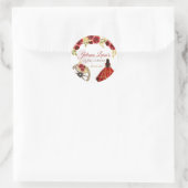 キンセエレガントーニエラレッド金ゴールドチャラクラウンホース ラウンドシール (バッグ)