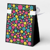 キンセカラフルーニェラメキシコの花紙ナプキン フェイバーボックス (裏面サイド)