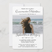 キンセスタイリッシューニェラ台本2写真15誕生日 招待状 (裏面)