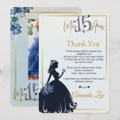 キンセニアの感謝カード 招待状 (正面/裏面)