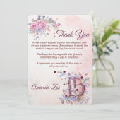 キンセニアの感謝メッセージ 招待状 (スタンド正面)