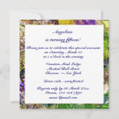 キンセニアラ・マスカレード・マスク　パーソナライズ 招待状 (裏面)