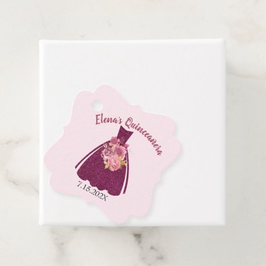 キンセモダンネラグリッターガウン フェイバータグ (インサイチュ)