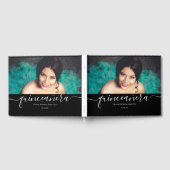 キンセモダンーニラカスタムパーティーフォトクインスアニョス ゲストブック (全面)