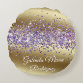 キンセ伝統的ーニェラ枕 ラウンドクッション (正面)