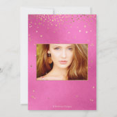 キンセ書ーニェラ星DIYピンク 招待状 (裏面)