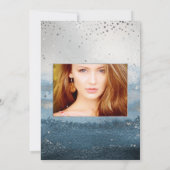 キンセ書ーニェラ、星の銀色の空 招待状 (裏面)