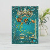 キンセ王室のーニェラとスウィート16パーティの招待状 招待状 (スタンド正面)