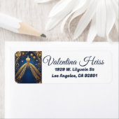 キンセ王室のーニェラ金ゴールドと海軍プリンセステーマ ラベル (インサイチュ)