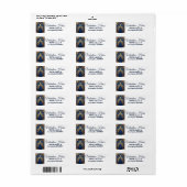 キンセ王室のーニェラ金ゴールドと海軍プリンセステーマ ラベル (フルシート)