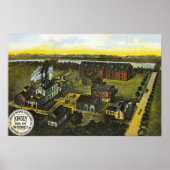 キンゼー蒸留所ウイスキーPA ポスター (正面)