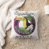 キンタナロオルボックスビーチメキシコ。 クッション (ブランケット)