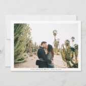 キンタナロー | 目的地の結婚式の旅程マップ 招待状 (裏面)