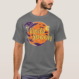 キンダハロウィン不気味秋シーズンパンプキン Tシャツ