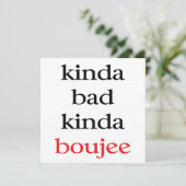 キンダバッドキンダブジー 招待状 (スタンド正面)