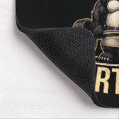 キンダフィットソルタファッおもしろいト – ジムパンダウエイトリフタン マウスパッド (コーナー)