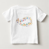 キンダーガーテン カティーズ - ABC アニマル フレンズ トドラー ベビーTシャツ (裏面)