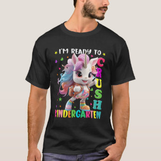 キンダーガーテン ユニコーンでやっつけろ バックトゥスクール Tシャツ
