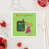 キンダーガーデン紙ナプキンス スタンダードカクテルナプキン (インサイチュ)