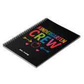 キンダークルーおもしろい幼稚園おもしろい新学期 ノートブック (左側)