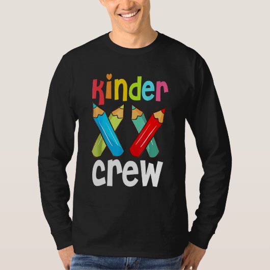 キンダークルー幼稚園先生1日目 Tシャツ (正面)