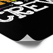 キンダークルー新学期幼稚園先生St ポスター (角)