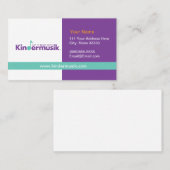 キンダームシック名刺 名刺 (正面/裏面)