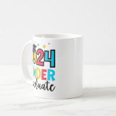 キンダー大学院幼稚園2024年卒業ギフト コーヒーマグカップ (正面左)