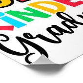 キンダー大学院幼稚園2024年卒業ギフト ポスター (角)