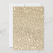 キンダー恋しく思グラード金ゴールドグリッタードリップマガジンカバー 招待状 (裏面)