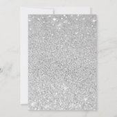 キンダー恋しく思ラードグリッタードリップフォトマガジンカバー 招待状 (裏面)