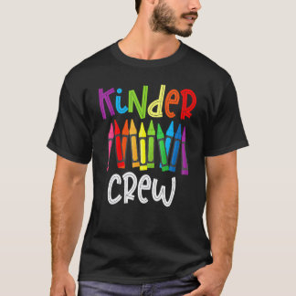 キンダー・クルー 幼稚園の先生 入学初日 Tシャツ