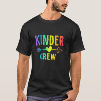 キンダー・クルー 幼稚園 レベル チーム 先生 バックT Tシャツ