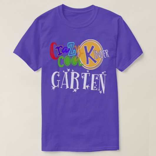 キンダ熱狂するークールガルテン Tシャツ (デザイン正面)