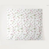 キンチアネラ ブラッシュ ピンク ローズ 誕生日 タペストリー (正面(横))