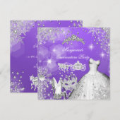 キンチアネラ・マスク・ラグジュアリー・プリンセス・キャリッジ2 招待状 (正面/裏面)