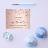 キンチアネラ ローズゴールド ブラッシュ 予算 保存 おめでとう チラシ (シングル)