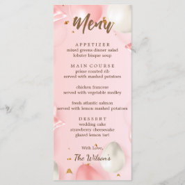 キンチェニェラお祝い編集可能 メニュー