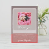 キンチェニェラサンキューカード（写真あり） 招待状 (スタンド正面)