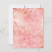 キンチェニェラフローラバラ金ゴールドドレス15誕生日 サンキューカード (裏面)