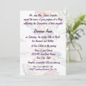 キンチャネラ カラフル バタフライ 招待状 (スタンド正面)