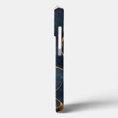 キンツギ日本のダークブルー Case-Mate iPhoneケース (裏面 / 左)