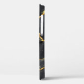 キンツギ日本のブラック&金ゴールド Case-Mate iPhoneケース (裏面 / 左)