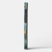 キンツ日本のギターコイズ&金ゴールド Case-Mate iPhoneケース (裏面 / 左)