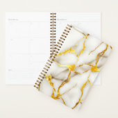 キンツ日本のギ白金ゴールド プランナー手帳 (ディスプレー)