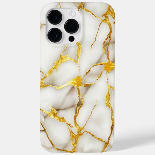 キンツ日本のギ白金ゴールド Case-Mate iPhoneケース (裏面)