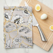 キンツ日本のギ。 キッチンタオル (四つ折り)