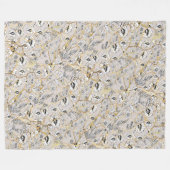 キンツ日本のギ。 フリースブランケット (正面(横))